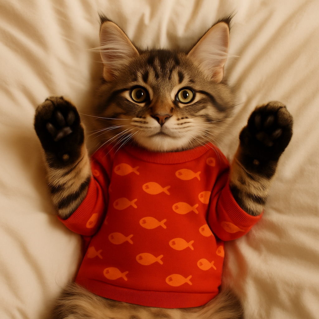 kitty_wearing_red_pajamas